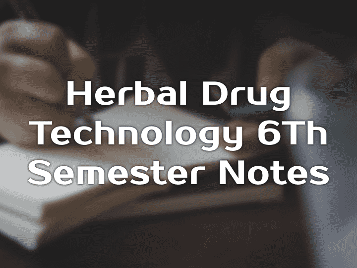 HERBAL DRUG TECHNOLOGY